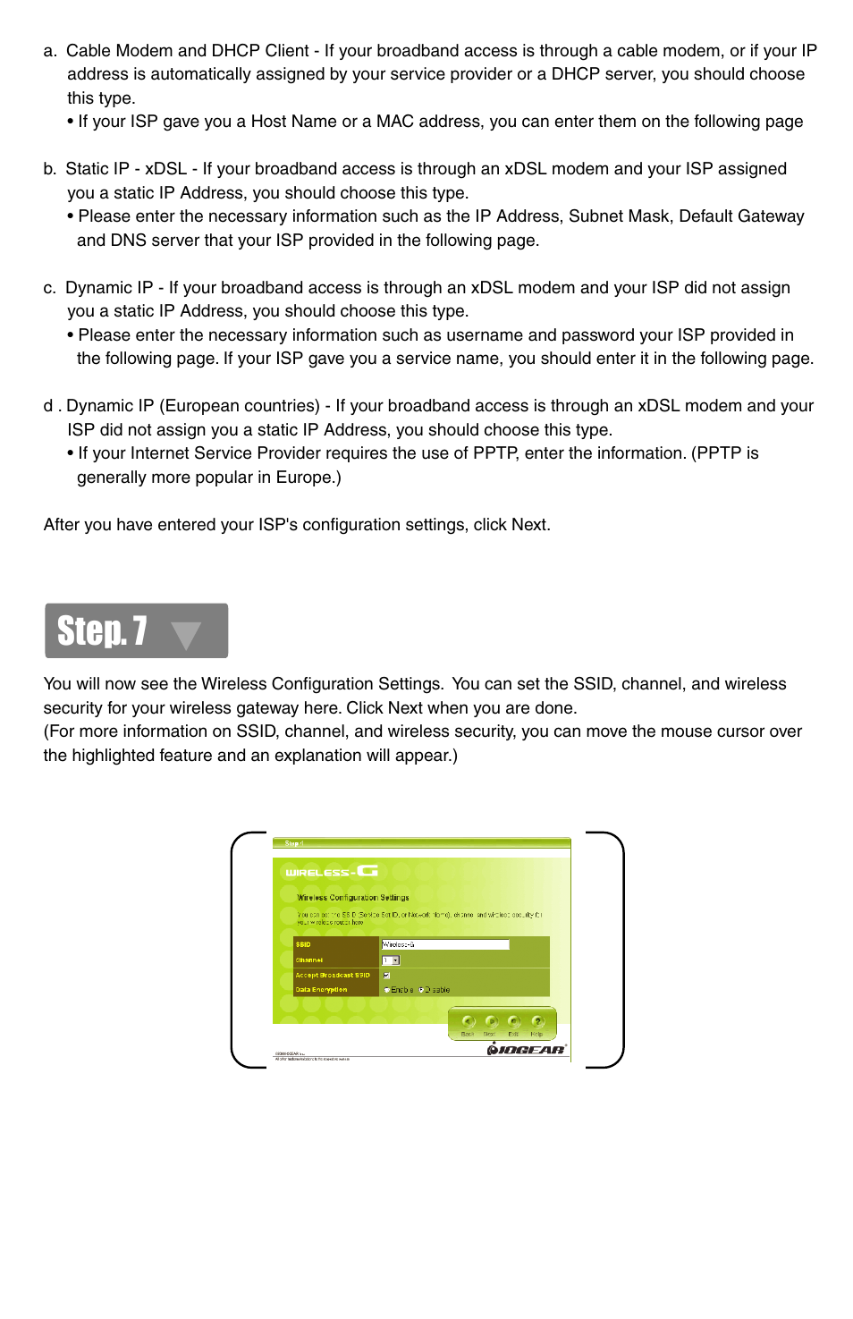 Step. 7 | IOGear GWA502 Quick Start User Manual | Page 5 / 10