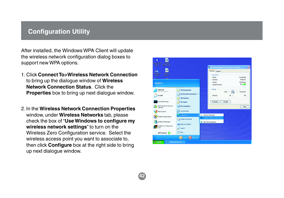 Configuration utility | IOGear GWA504 Manual User Manual | Page 45 / 85