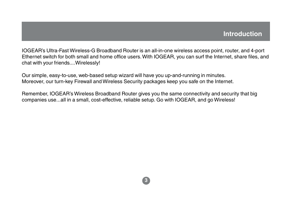 Introduction | IOGear GWA504 Manual User Manual | Page 6 / 85