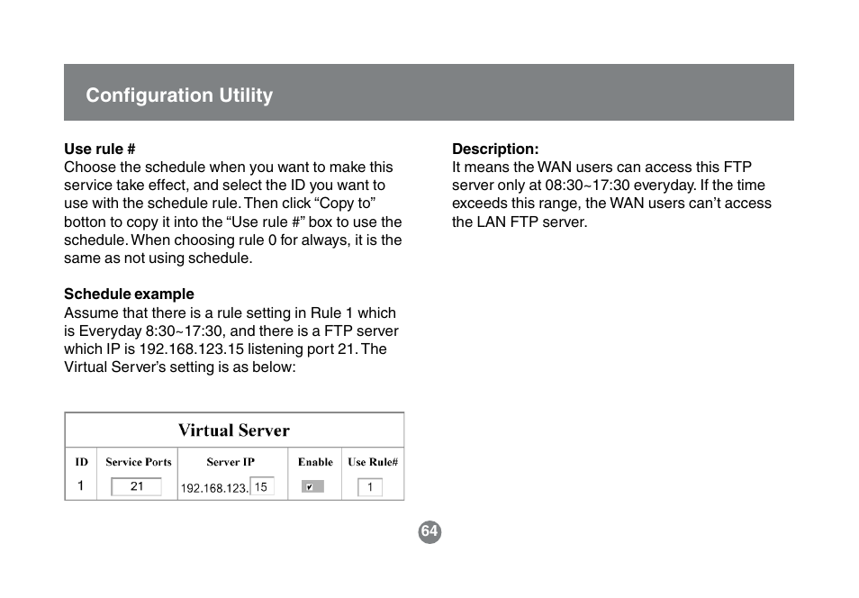 Configuration utility | IOGear GWA504 Manual User Manual | Page 67 / 85