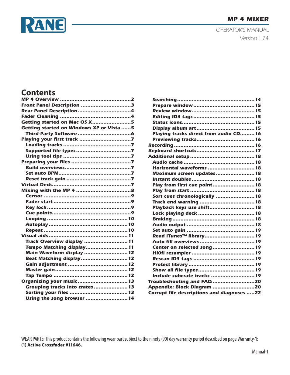 Rane Serato Scratch Live User Manual | Page 3 / 24