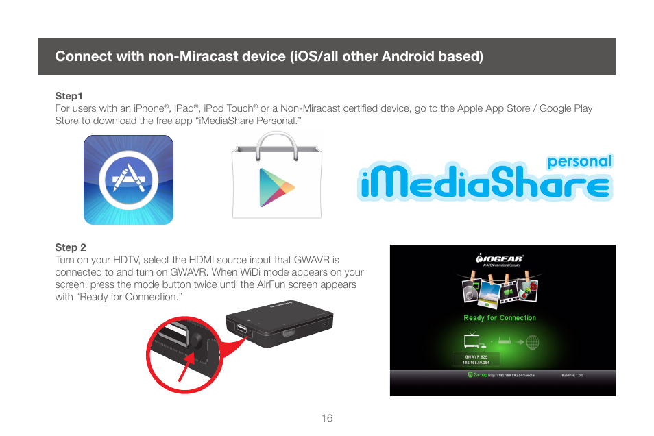 IOGear GWAVR Manual User Manual | Page 16 / 28
