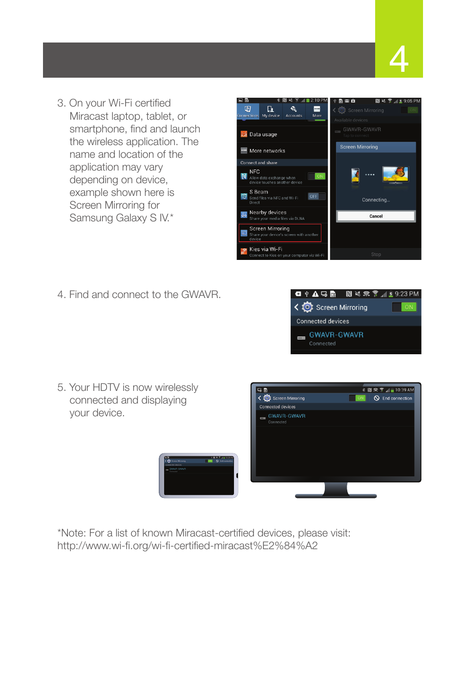 IOGear GWAVR Quick Start User Manual | Page 5 / 10