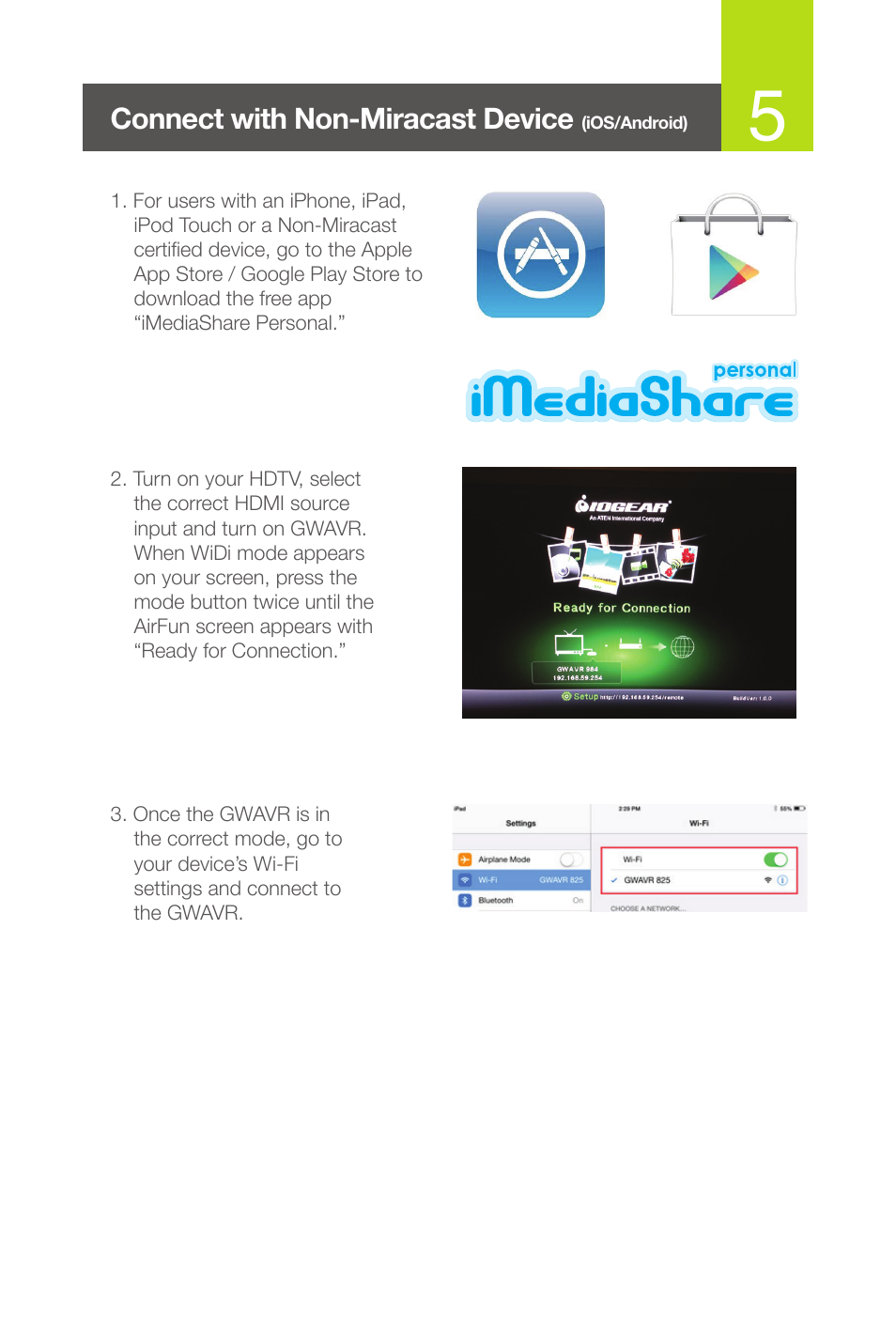 IOGear GWAVR Quick Start User Manual | Page 6 / 10