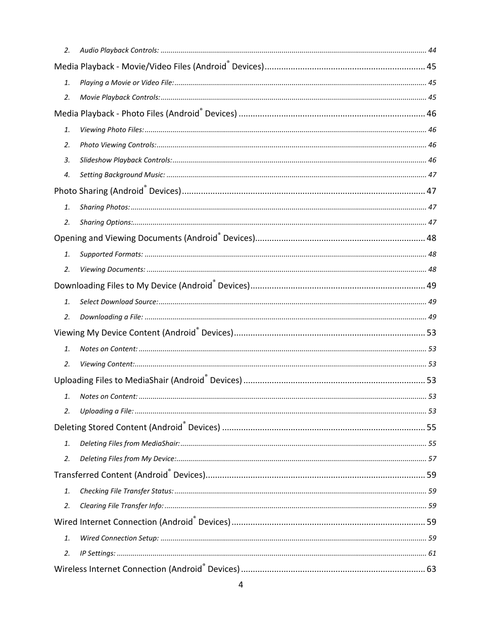 IOGear GWFRSDU Manual User Manual | Page 4 / 103