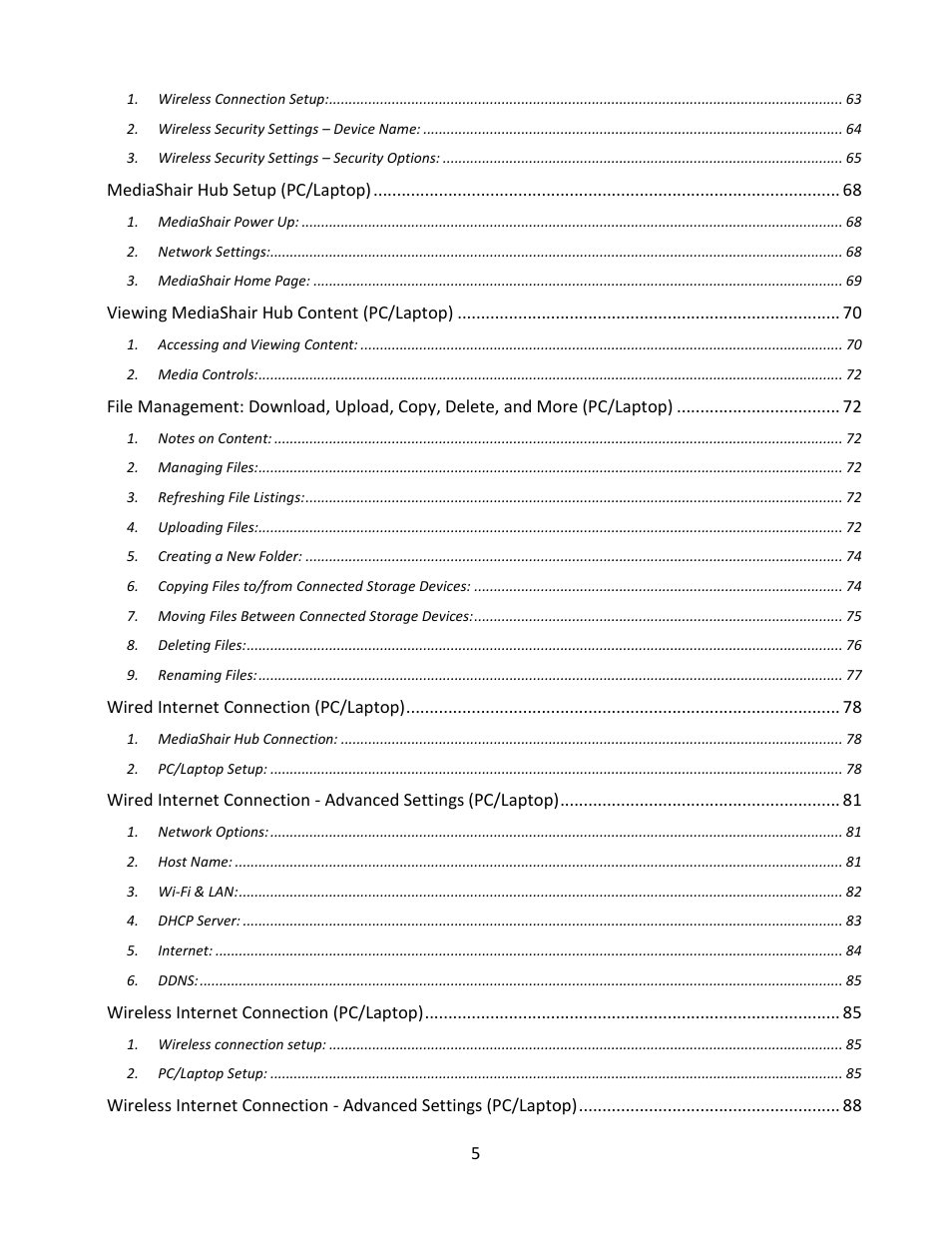 IOGear GWFRSDU Manual User Manual | Page 5 / 103