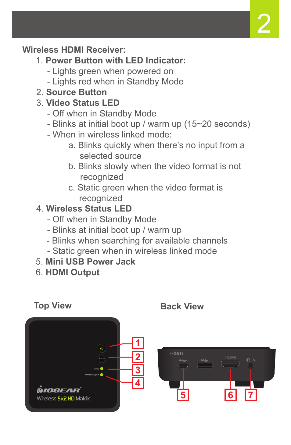 IOGear GWHD11 User Manual | Page 3 / 12