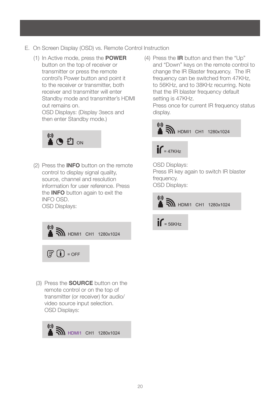 IOGear GWHDMS52 User Manual | Page 20 / 32