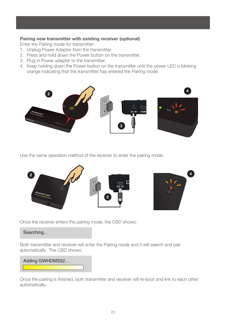 IOGear GWHDMS52 User Manual | Page 23 / 32