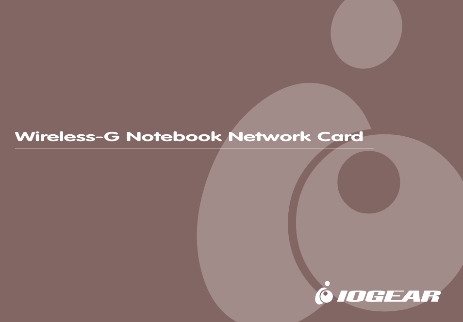 IOGear GWP511 Manual for Win XP User Manual | 49 pages