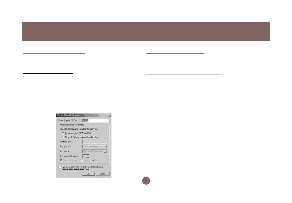 Wlan utility tool for win 98/2k | IOGear GWP511 Manual for Win XP User Manual | Page 37 / 49