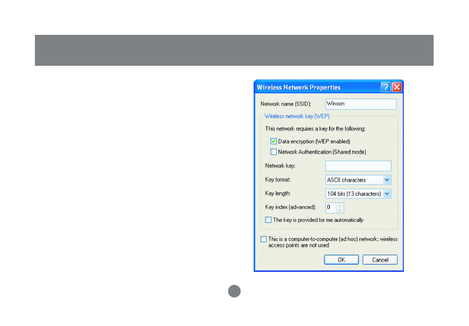 Winxp zero configuration utility | IOGear GWP512 Manual User Manual | Page 61 / 84