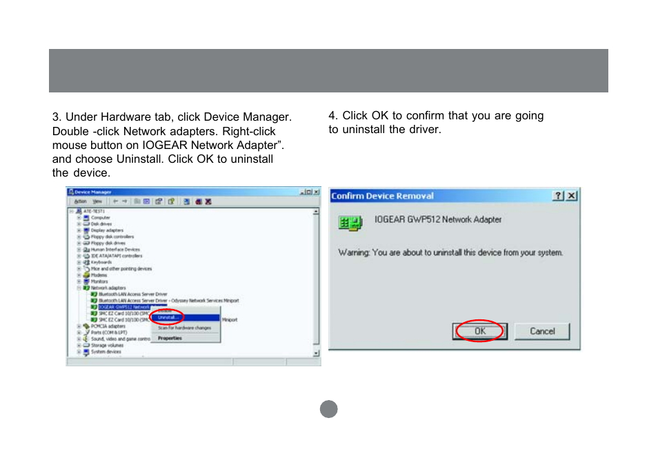 Uninstallation | IOGear GWP514 User Manual | Page 41 / 49