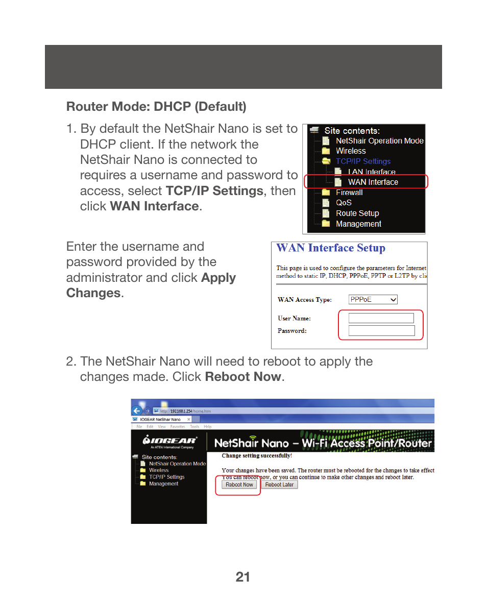 IOGear GWPAP1 User Manual | Page 21 / 30