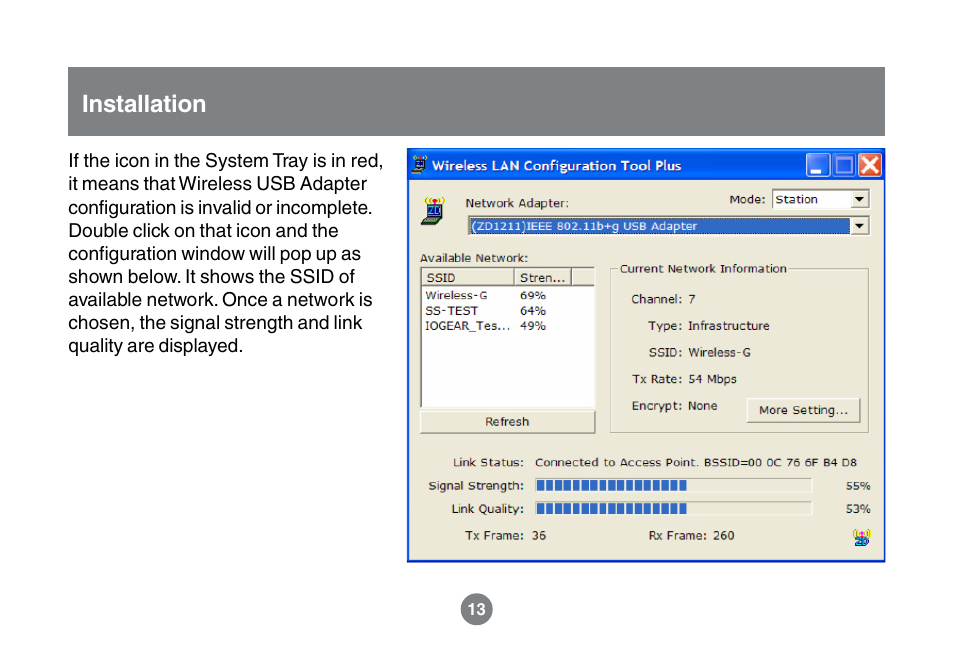Installation | IOGear GWU523 User Manual | Page 16 / 44