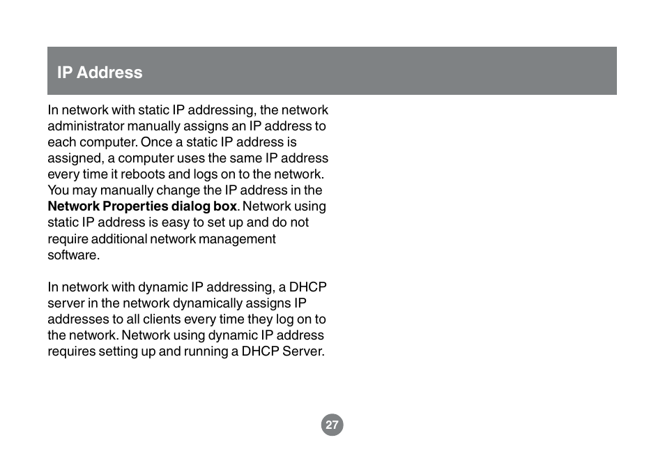 Ip address | IOGear GWU523 User Manual | Page 30 / 44