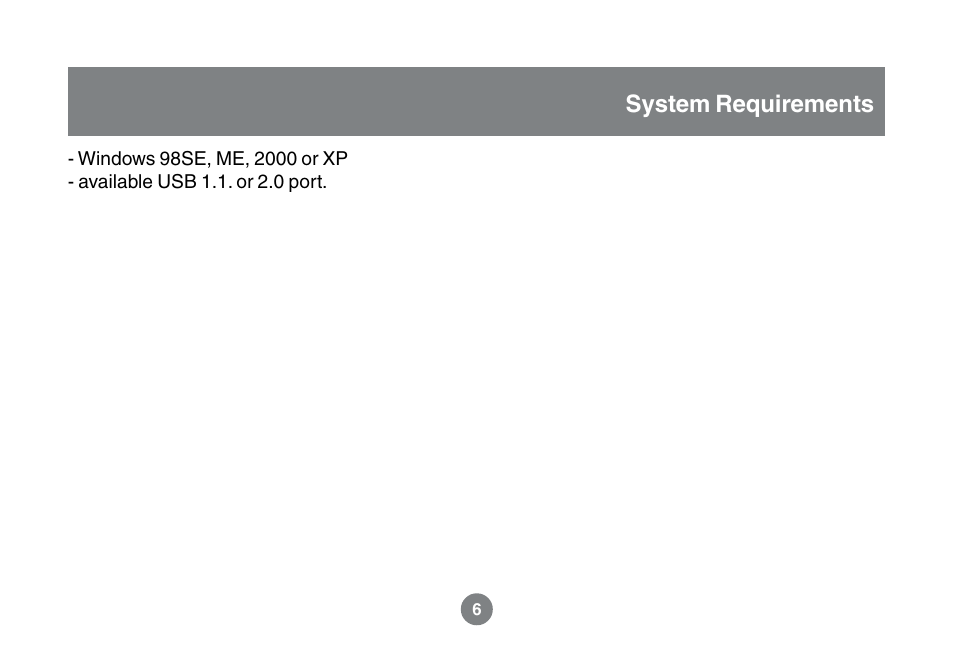 System requirements | IOGear GWU523 User Manual | Page 9 / 44