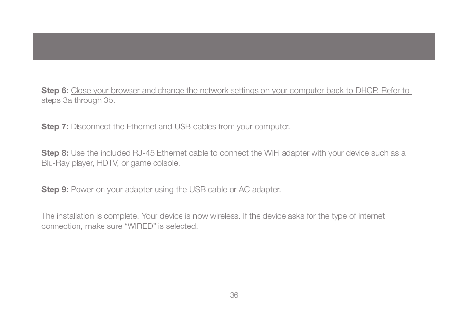 IOGear GWU627W6 User Manual | Page 36 / 52