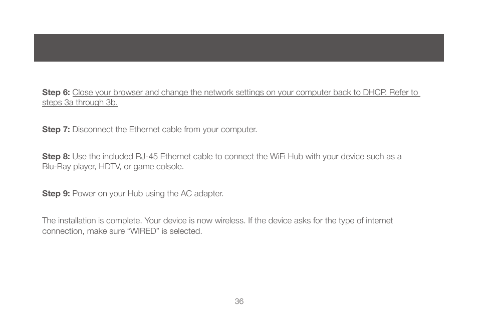 IOGear GWU647 User Manual | Page 36 / 52