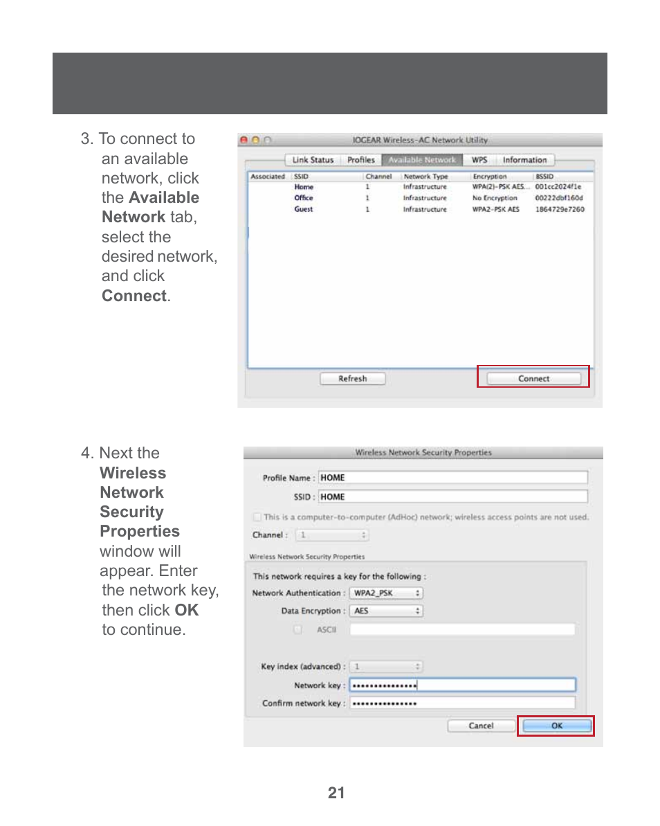 IOGear GWU735 User Manual | Page 21 / 30