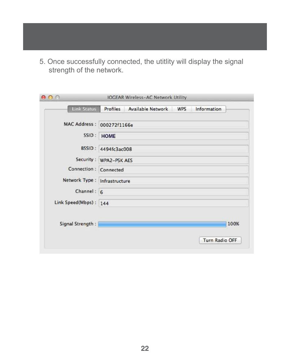IOGear GWU735 User Manual | Page 22 / 30