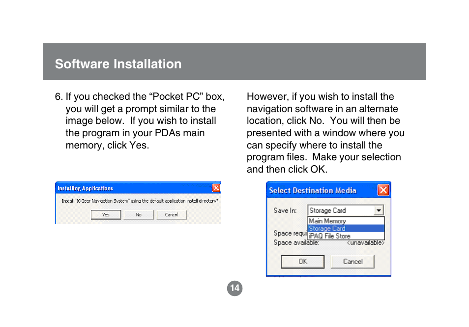 Software installation | IOGear GBGPS201 User Manual | Page 14 / 118