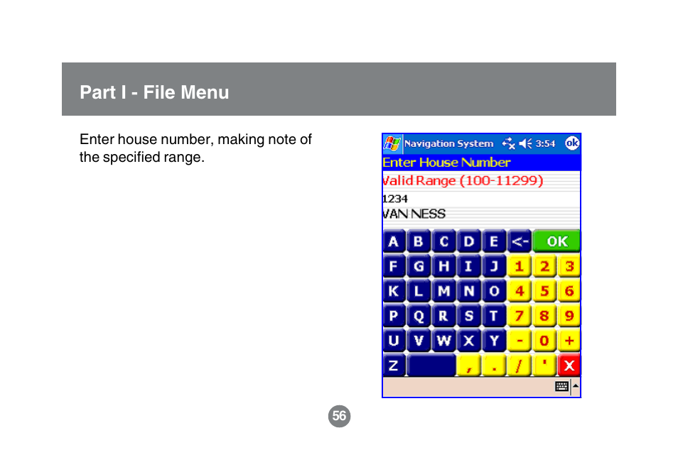 Part i - file menu | IOGear GBGPS201 User Manual | Page 56 / 118
