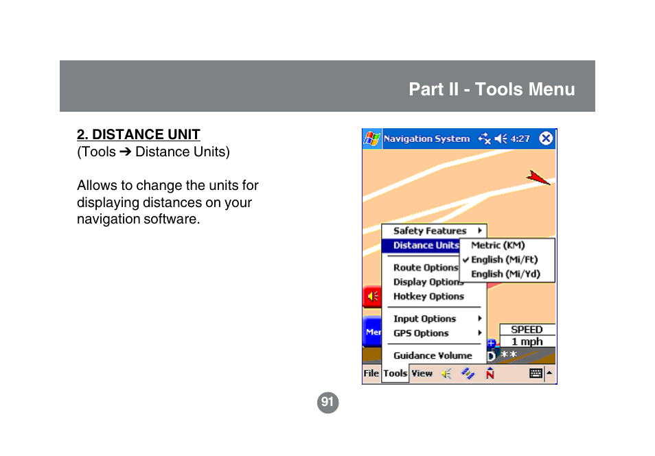 Part ii - tools menu | IOGear GBGPS201 User Manual | Page 91 / 118