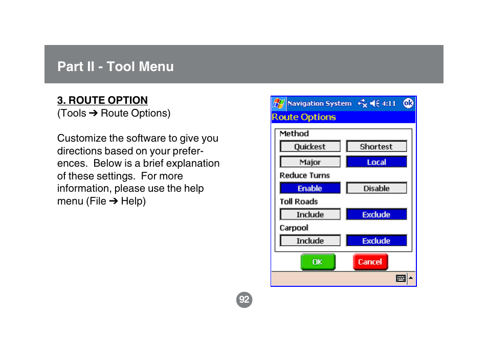 Part ii - tool menu | IOGear GBGPS201 User Manual | Page 92 / 118