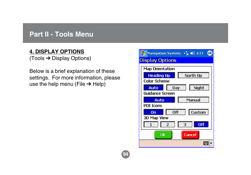 Part ii - tools menu | IOGear GBGPS201 User Manual | Page 94 / 118