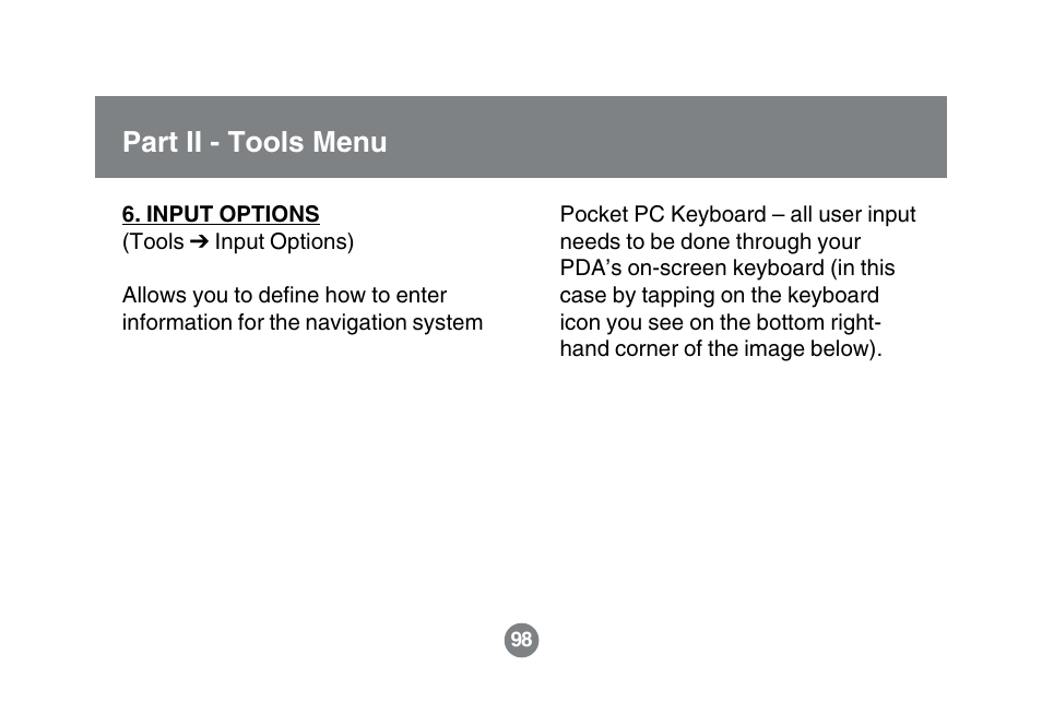 Part ii - tools menu | IOGear GBGPS201 User Manual | Page 98 / 118