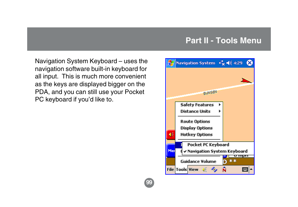 Part ii - tools menu | IOGear GBGPS201 User Manual | Page 99 / 118