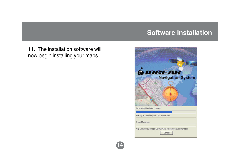 Software installation | IOGear GBGPS201 User Manual | Page 17 / 51