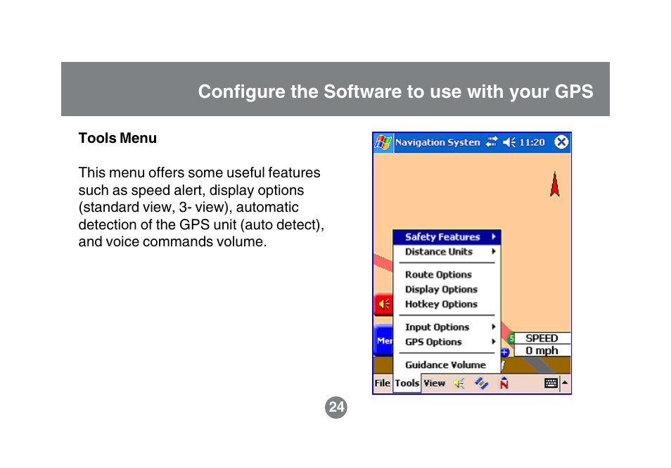 Configure the software to use with your gps | IOGear GBGPS201 User Manual | Page 27 / 51