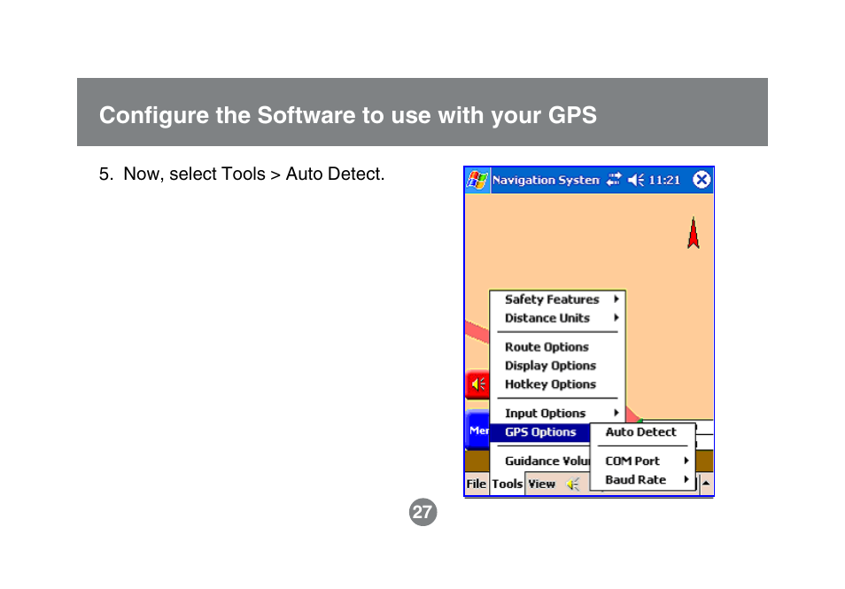 Configure the software to use with your gps | IOGear GBGPS201 User Manual | Page 30 / 51