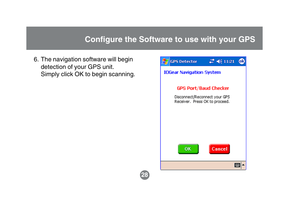 Configure the software to use with your gps | IOGear GBGPS201 User Manual | Page 31 / 51