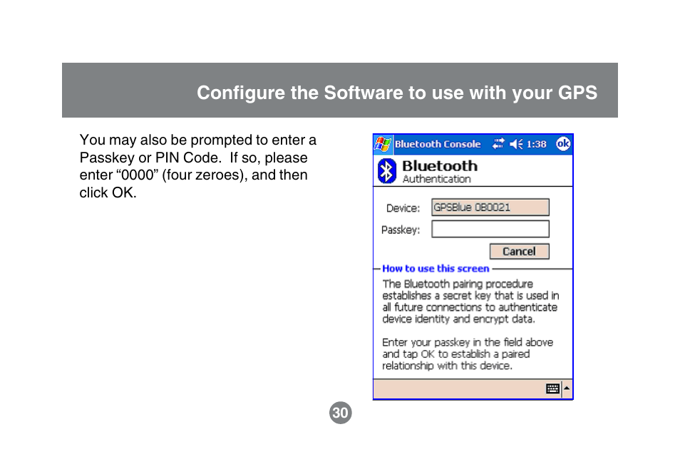 Configure the software to use with your gps | IOGear GBGPS201 User Manual | Page 33 / 51