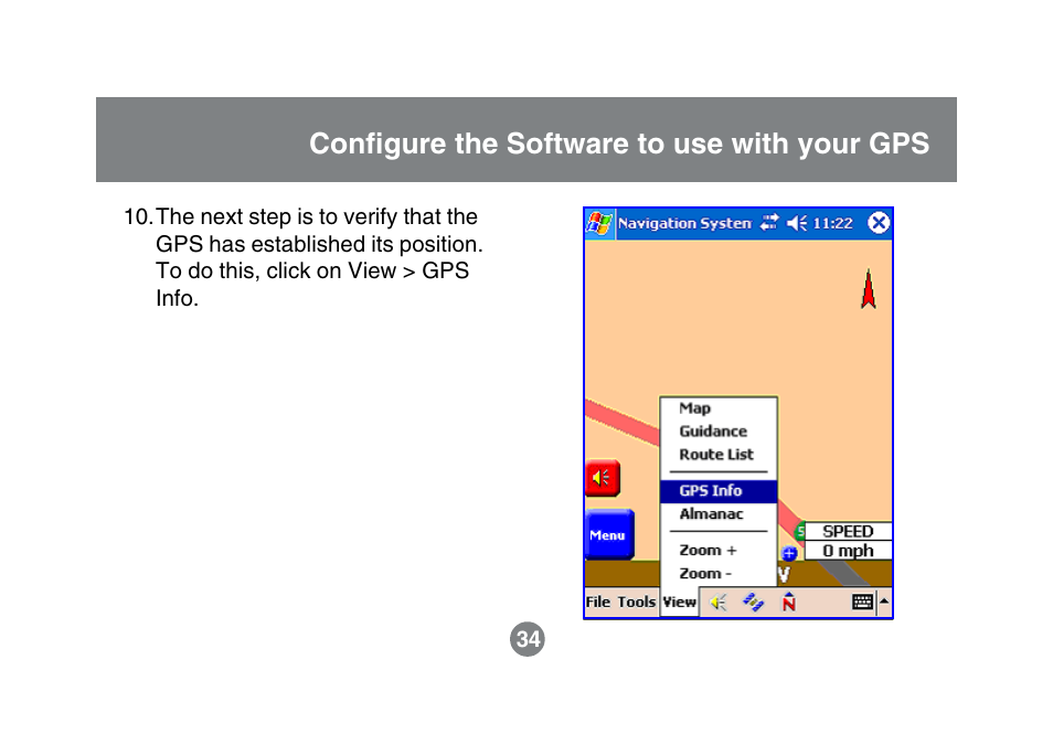 Configure the software to use with your gps | IOGear GBGPS201 User Manual | Page 37 / 51