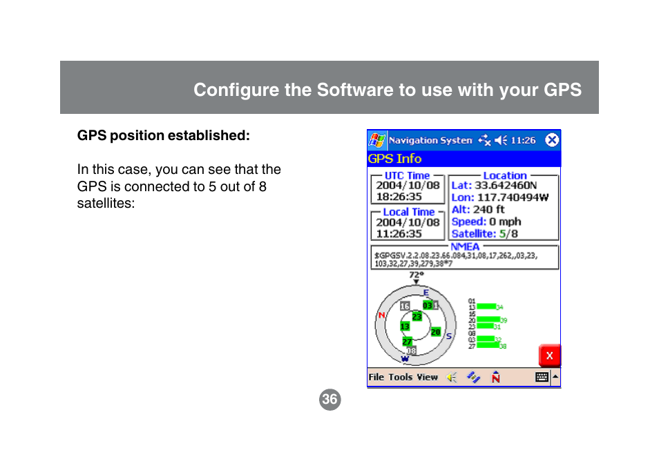 Configure the software to use with your gps | IOGear GBGPS201 User Manual | Page 39 / 51