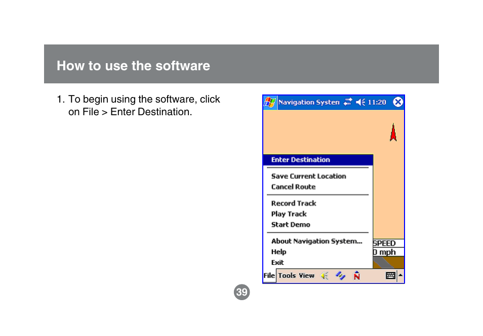 How to use the software | IOGear GBGPS201 User Manual | Page 42 / 51