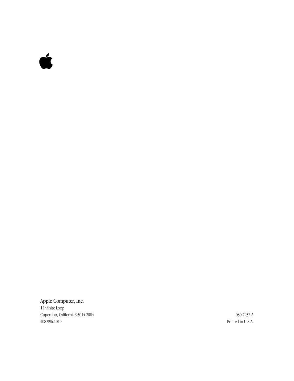 Apple Workgroup Server 8550 User Manual | Page 121 / 121