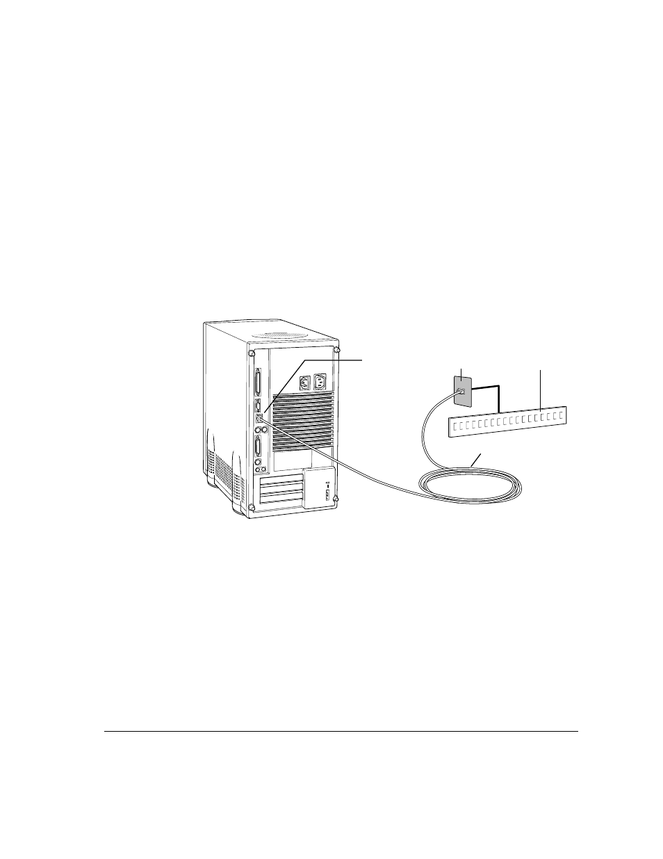 Connecting to twisted-pair ethernet | Apple Workgroup Server 8550 User Manual | Page 30 / 121