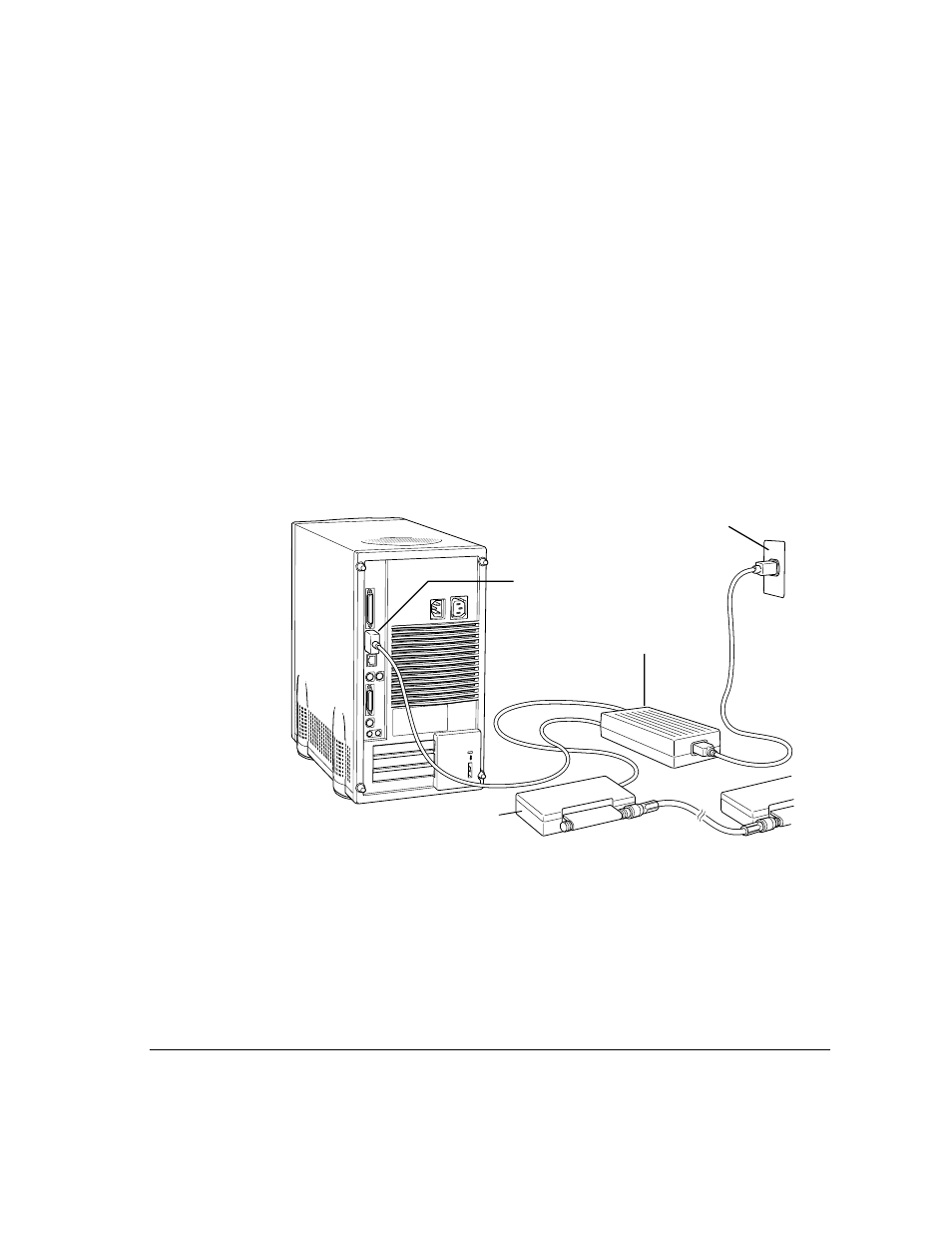 Connecting to other types of ethernet | Apple Workgroup Server 8550 User Manual | Page 32 / 121
