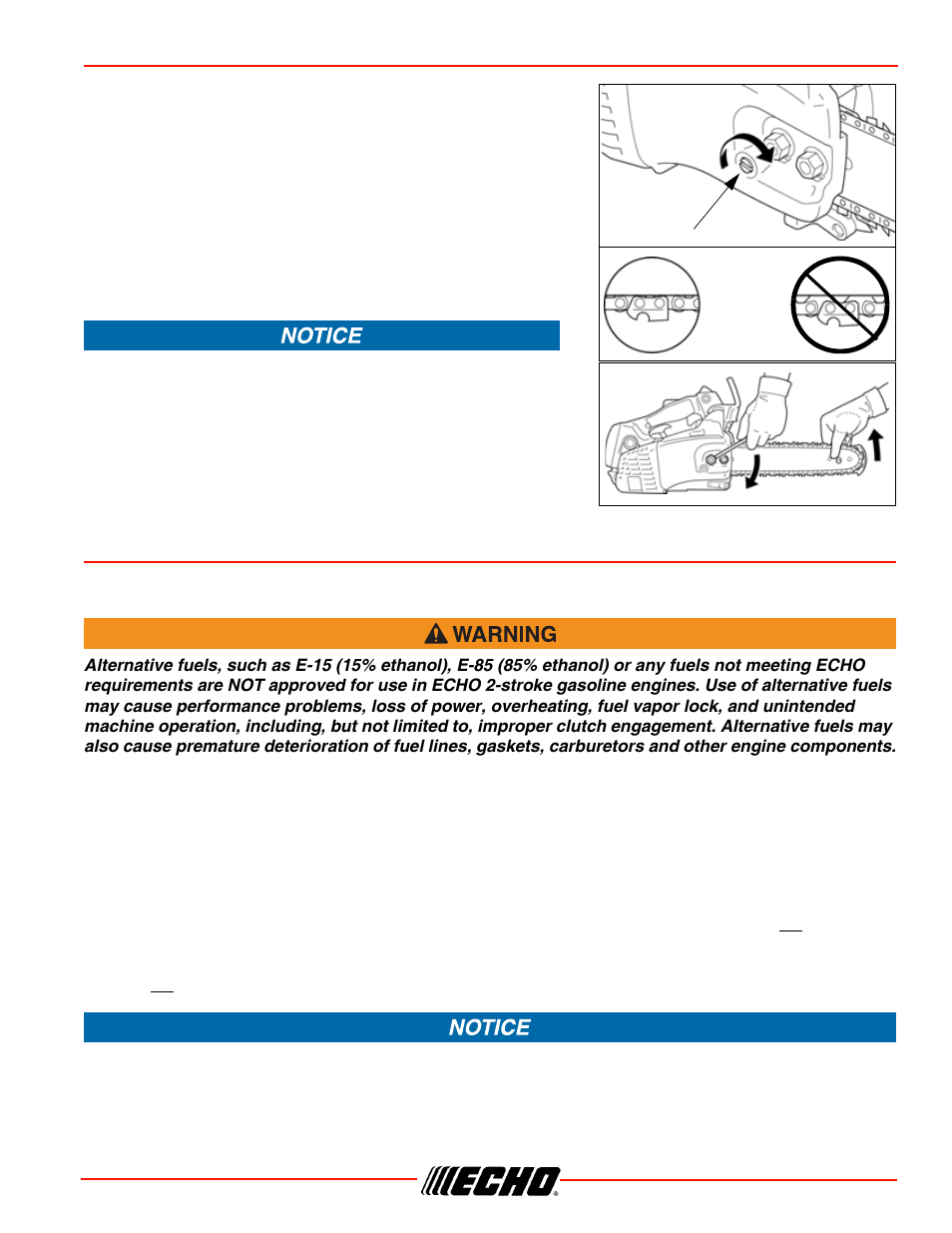 Operation, Fuel, Cs-355t operation | Echo CS-355T User Manual | Page 17 / 44