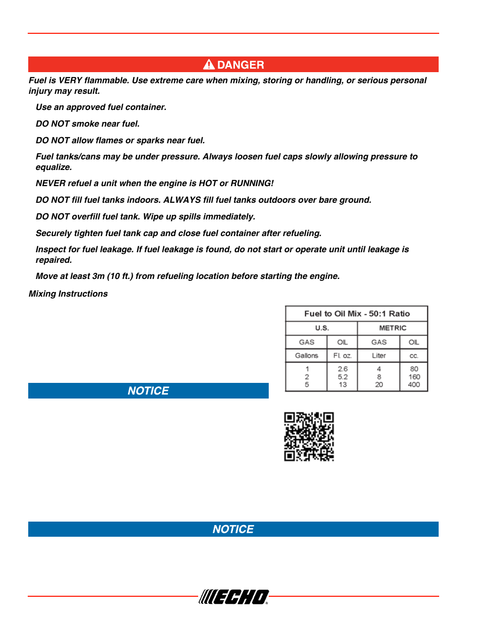 Operation cs-355t | Echo CS-355T User Manual | Page 18 / 44