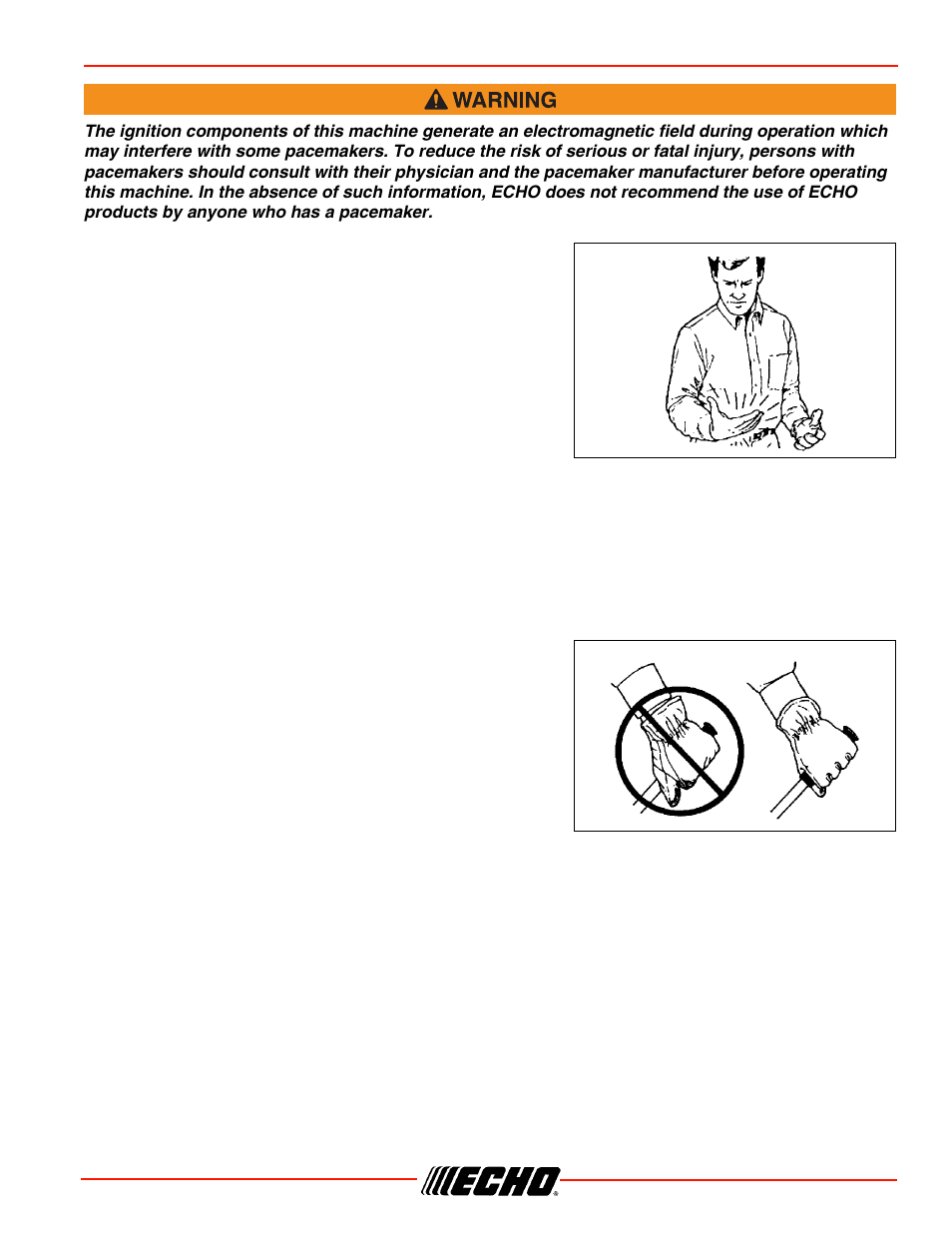 Cs-355t safety | Echo CS-355T User Manual | Page 9 / 44