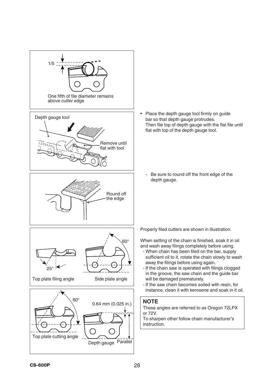 Echo CS-600P Serial C03603001001 - C03603999999 User Manual | Page 30 / 36
