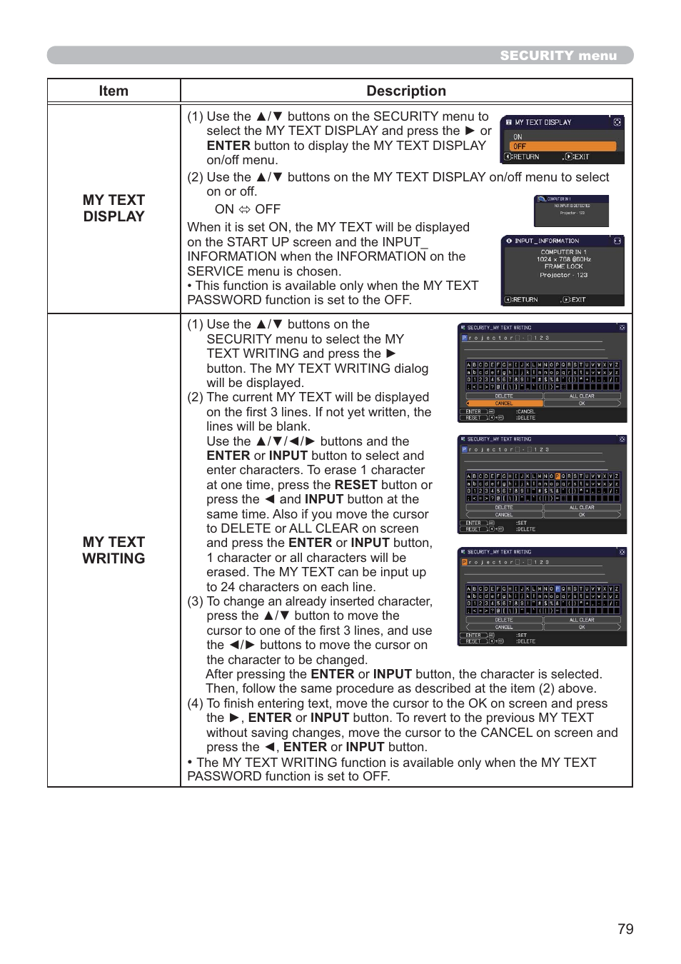 Hitachi CP-X2021WN User Manual | Page 79 / 107
