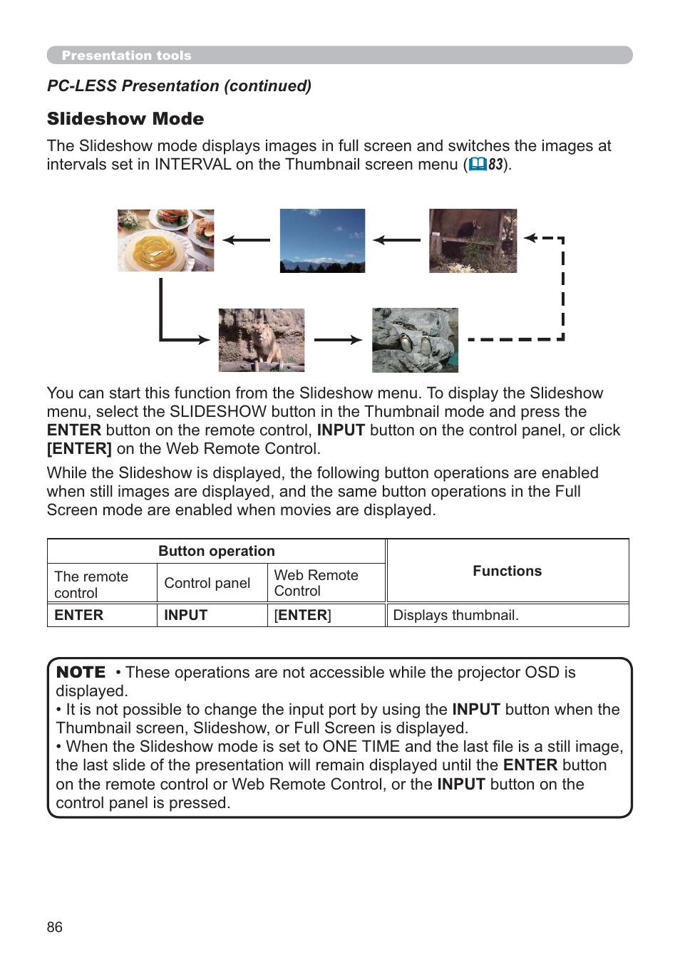 Hitachi CP-X2021WN User Manual | Page 86 / 107