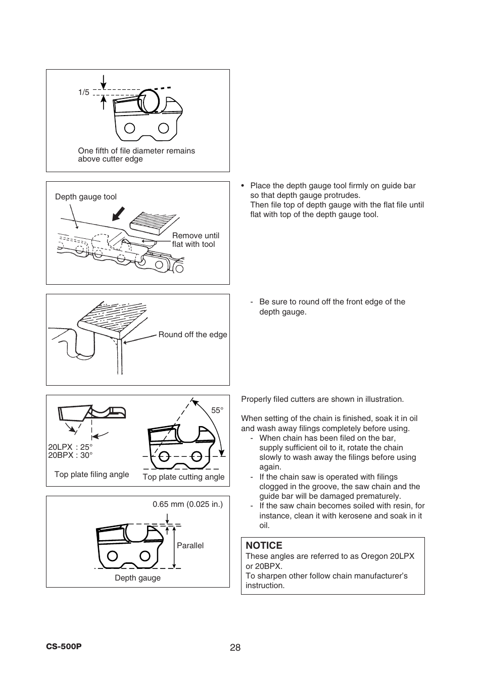 Echo CS-500P User Manual | Page 30 / 34